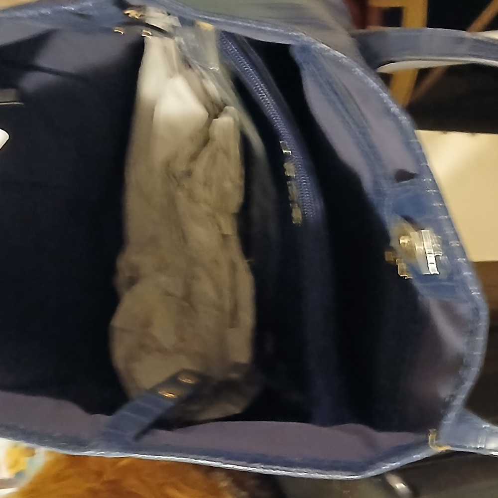 Stylish Blue Tote Bag